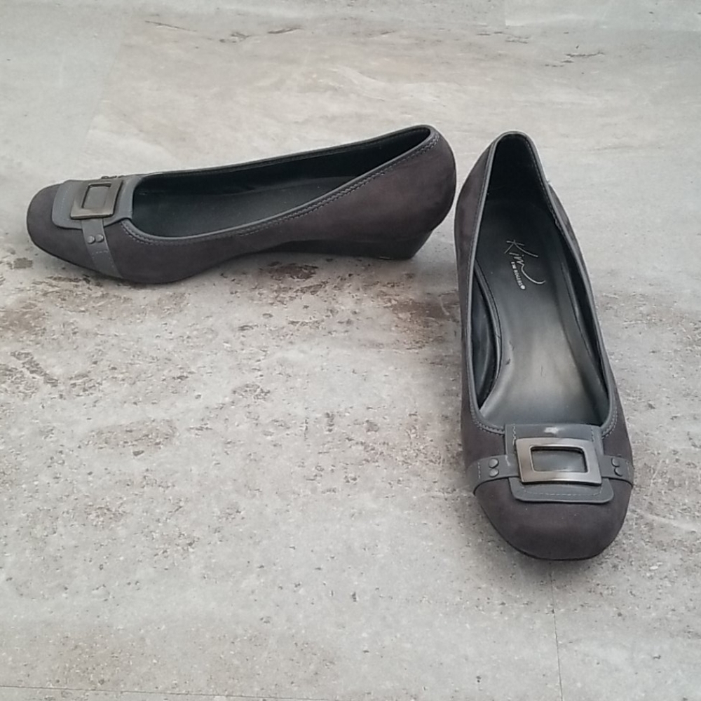 Kim Roger's Grey Wedges